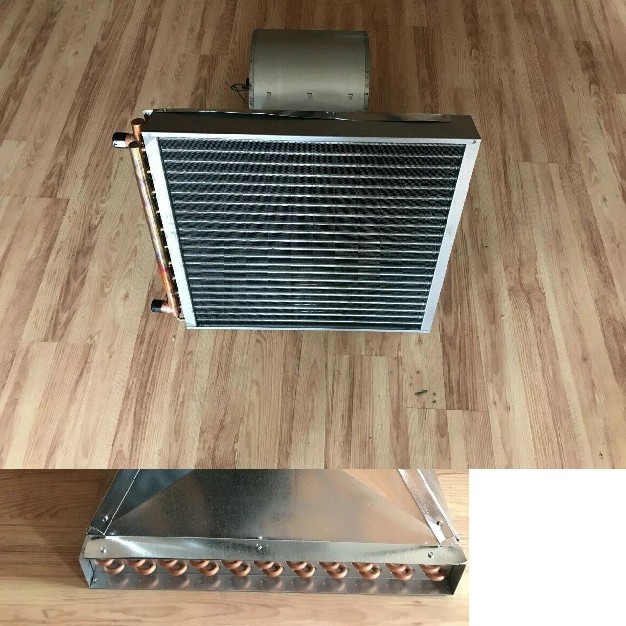 Squirrel Cage Style Hanging Hydronic Garage / Shop Heater 269,000 BTU AIR HANDLER 22x25 - Image 4