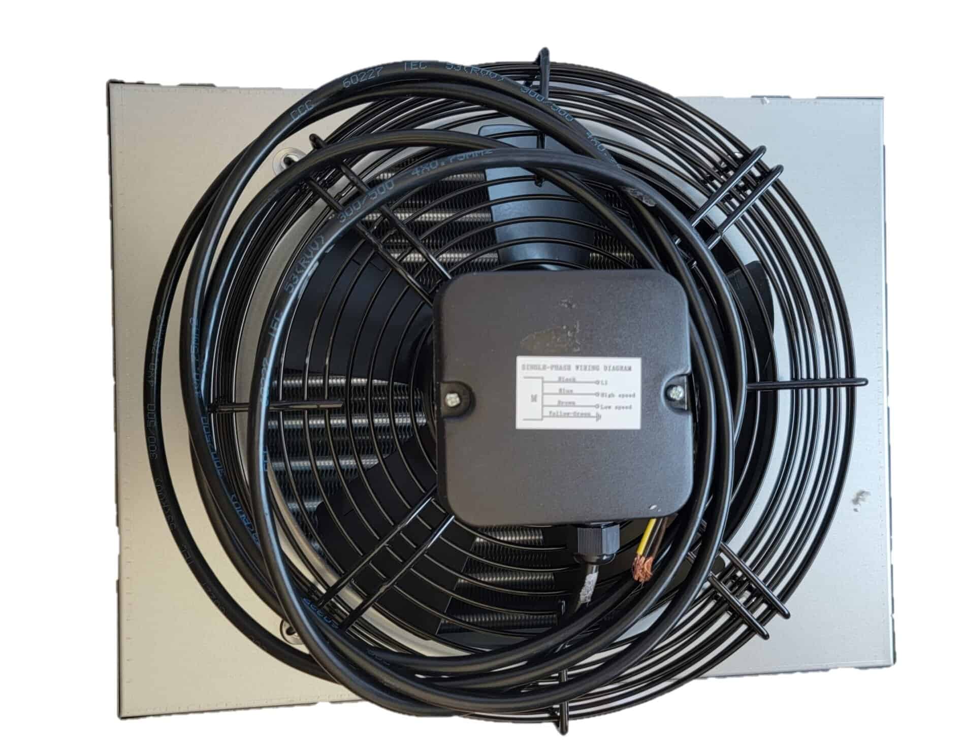 Hydronic Hanging Garage/Shop Heater 100,000 BTU 2 speed blower fan w REMOTE THERMOSTAT AND SWITCH - Image 4