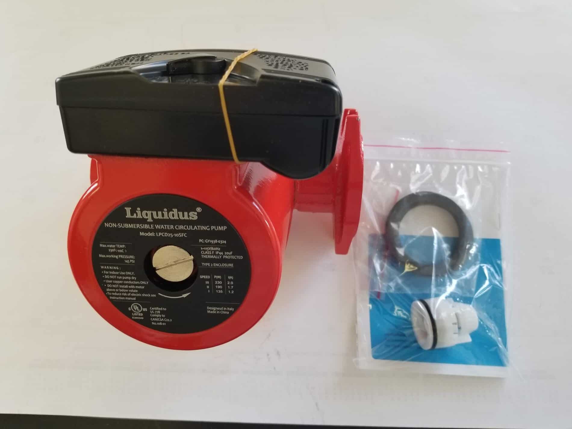 Liquidus Cast Iron Pump Large