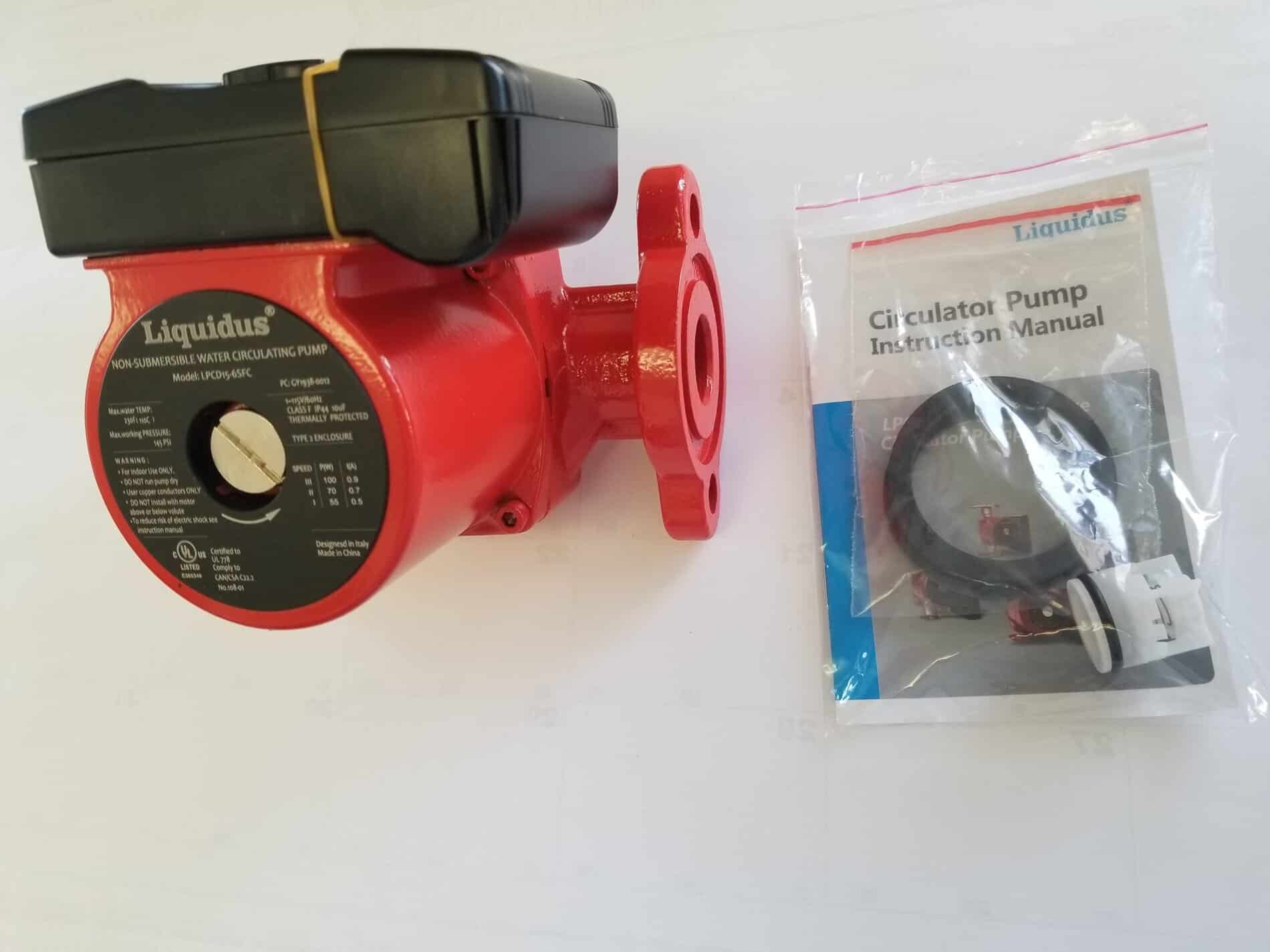 Liquidus Cast Iron Pump Small