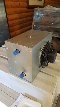 Hydronic Hanging Garage/Shop Heater 50,000 BTU 2 speed blower fan w REMOTE THERMOSTAT AND SWITCH - Image 6